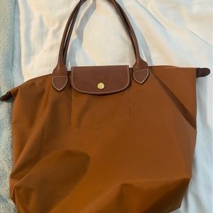 Longchamp tan bag